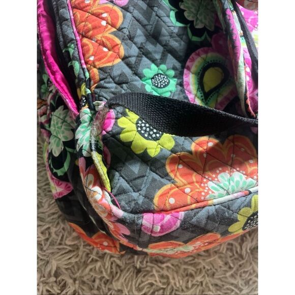 Vera Bradley Quilted Campus Backpack Ziggy Zinnia Pattern (Ret) Multi Cotton EUC - Picture 14 of 16